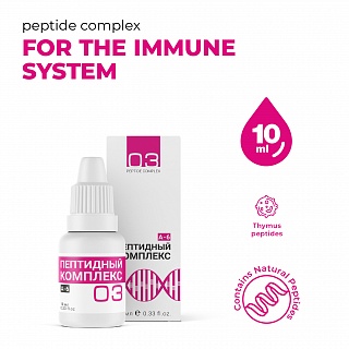 Peptide complex №3 for immune system