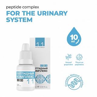 Peptide complex №11 for urinary system
