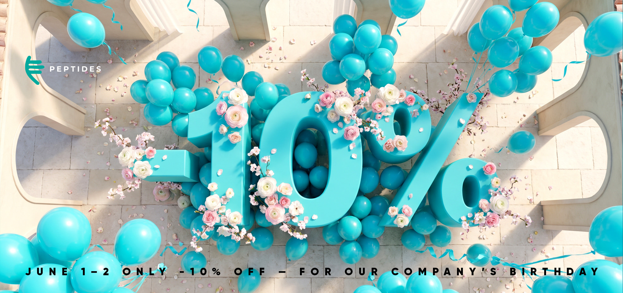 On June 1 and 2, receive 10% off the entire product range!