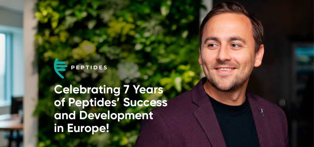 Celebrating 7 Years of Peptides’ Success and Development in Europe!