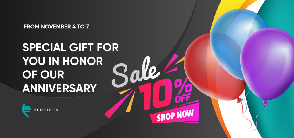 10% off everything, from November 4 to 7