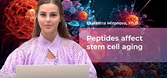 Scientific lecture "Peptides affect stem cell aging"