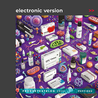 Product Catalog Peptides 2026. Electronic version in German