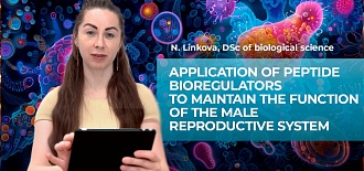 Application of peptide bioregulators to maintain the function of the male reproductive system