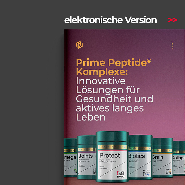 Prime Peptide® Complexes: Innovative Solutions. Electronic version in German