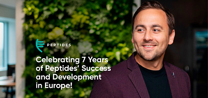 Celebrating 7 Years of Peptides’ Success and Development in Europe!