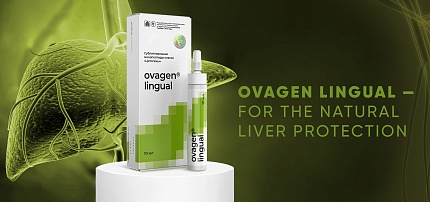“Ovagen lingual” – for the natural liver protection