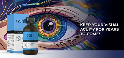 Take care of your eyesight with Retisil!