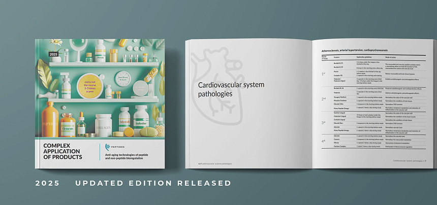 Updated Edition Released: «Complex Application of Peptides Products — 2025»