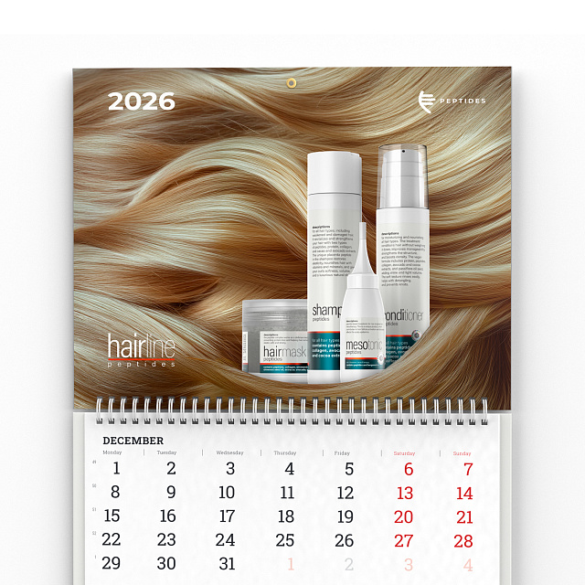 Peptides Calendar 2026