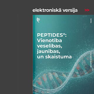 PEPTIDES® — Press Kit. Electronic version in Latvian