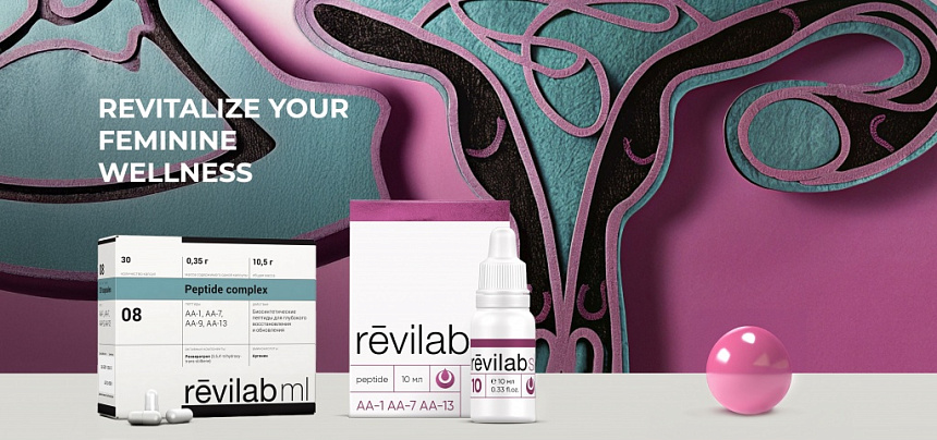 Natural restoration of women's health with Revilab ML 08 + Revilab SL 10